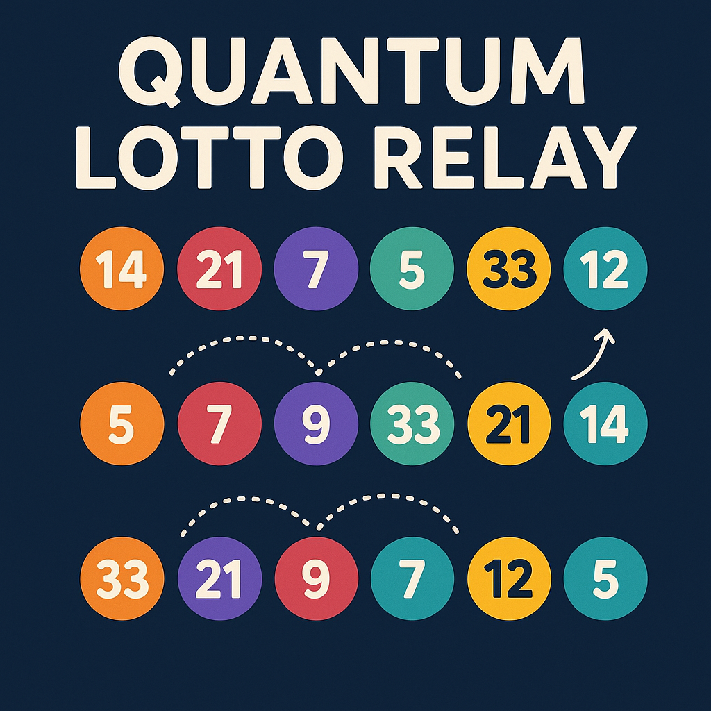 Quantum Lotto Relay